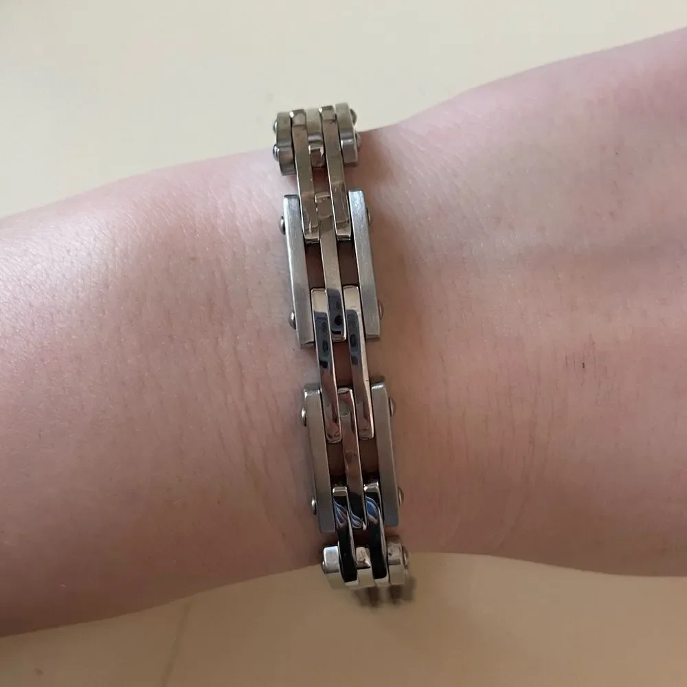 Men’s bracelet Stainless Steel 8.50” length